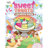 Sweet Treats Coloring Book: Bold and Easy Dessert Themed Coloring Pages Featuring 50 Delicious Designs Perfect for Kids and Adults Alike.