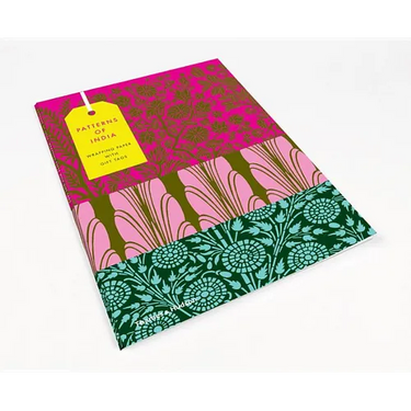 Patterns of India: 10 Sheets of Wrapping Paper with 12 Gift Tags