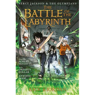 Percy Jackson and the Olympians: Battle of the Labyrinth: The Graphic Novel, The-Percy Jackson and the Olympians