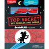 Brainplay Top Secret Spy Puzzles and Codes: Puzzle Book Packed with Brain Teasers and Hidden Pictures Challenges for Kids 7 and Up