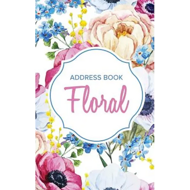 Address Book Floral