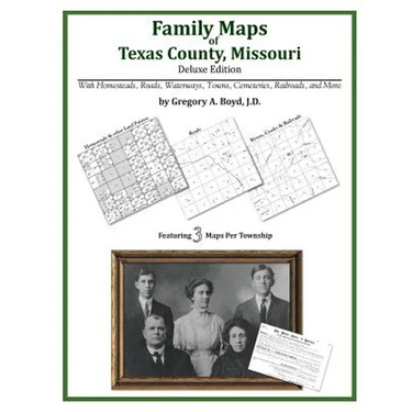 Family Maps of Texas County, Missouri