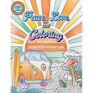 Peace, Love, and Coloring