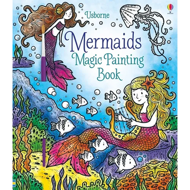 Mermaids Magic Painting Book