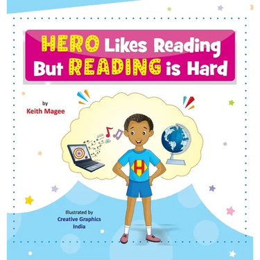 Hero Likes Reading But Reading is Hard