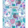 Sketchbook: Sloth, Unicorn and Llama Sketch Book for Kids - Practice Drawing and Doodling - Fun Sketching Book for Toddlers & Twee