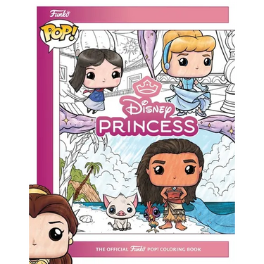 Disney Princess: The Official Funko Pop! Coloring Book