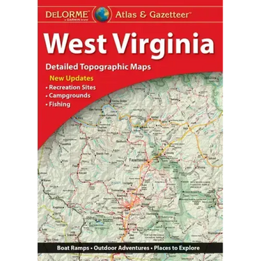 Delorme Atlas & Gazetteer: West Virginia