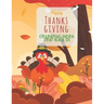 Happy Thanksgiving Coloring Book For Adults: Simple & Easy Thanksgiving Autumn Coloring Book for Adults Featuring Beautiful Autumn Scenes, Charming An