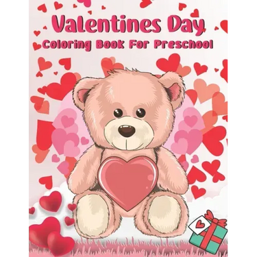 Valentine's Day Coloring Book for Preschool: Valentine's day activity book for kids 4-8 - Toddlers and Preschoolers - Funny Cute Valentine Coloring Pa