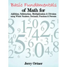 Basic Fundamentals of Math for Addition, Subtraction, Multiplication & Division Using Whole Numbers, Decimals, Fractions & Percents.