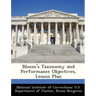 Bloom's Taxonomy and Performance Objectives, Lesson Plan