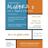 Algebra 2: Unit 1 - Algebra 1 Revisited: 5 Minute Math