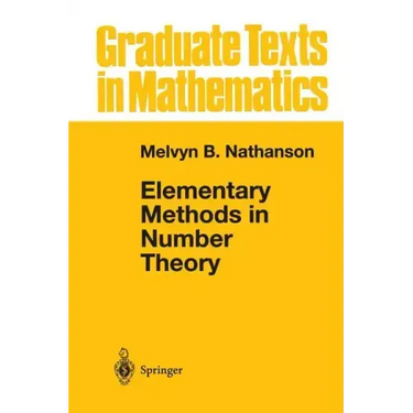 Elementary Methods in Number Theory