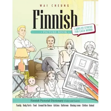 Finnish Picture Book: Finnish Pictorial Dictionary (Color and Learn)