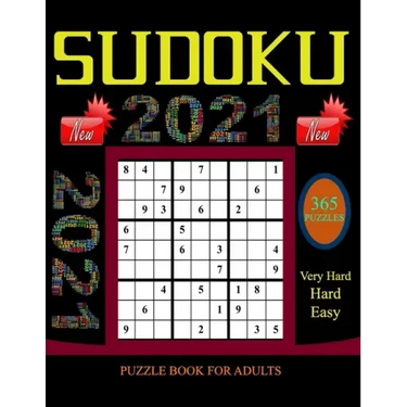 Sudoku Puzzle Book for Adults: 365 Easy to Very hard Sudoku Puzzles with Solutions paperback game suduko puzzle books for adults large print sudoko .