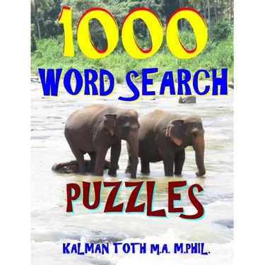 1000 Word Search Puzzles: Fun Way to Improve Your IQ
