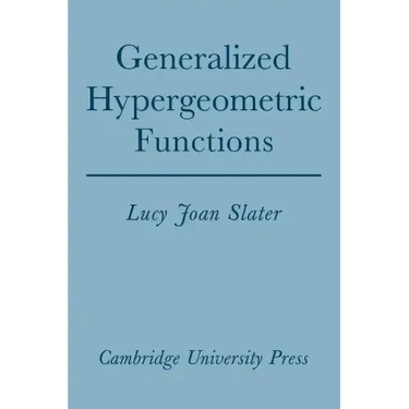 Generalized Hypergeometric Functions