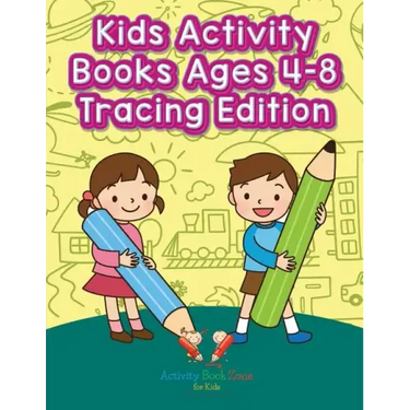 Kids Activity Books Ages 4-8 Tracing Edition