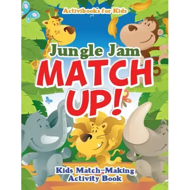Jungle Jam Match Up! Kids' Match-Making Activity Book