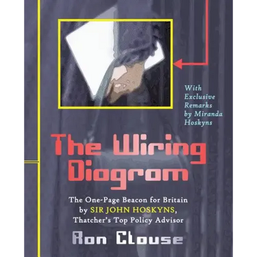 The Wiring Diagram: The One-Page Beacon for Britain by Sir John Hoskyns, Thatcher's Top Policy Advisor (Black and White Print Edition)