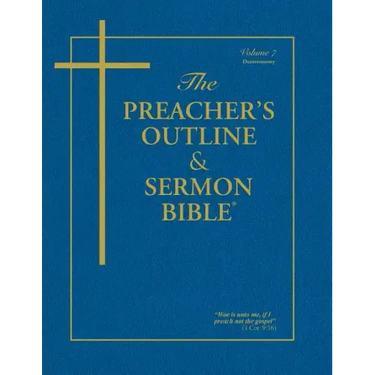 Preacher's Outline & Sermon Bible-KJV-Deuteronomy