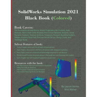 SolidWorks Simulation 2021 Black Book (Colored)