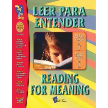 Leer Para Entender: Primer a Tercer Grado