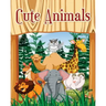 Cute Animals: A Kids Coloring Book with Fun, Easy, and Relaxing Coloring Pages (Perfect for Animal Lovers) Plus Fun Activities for Kids!