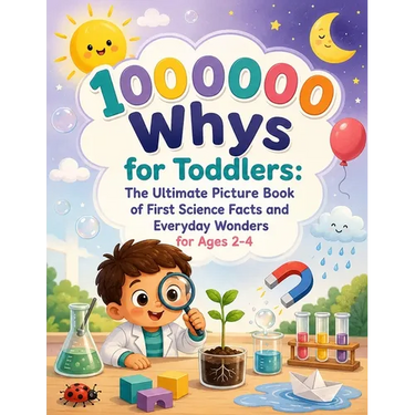 100000 Whys for Toddlers: The Ultimate Picture Book of First Science Facts and Everyday Wonders for Ages 2-4