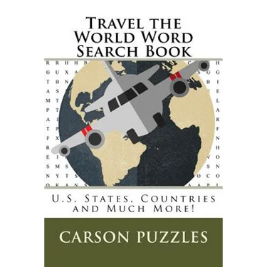 Travel the World Word Search Book