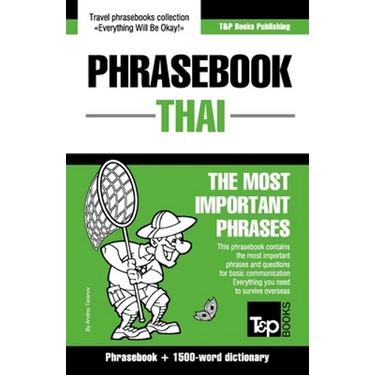 English-Thai phrasebook and 1500-word dictionary