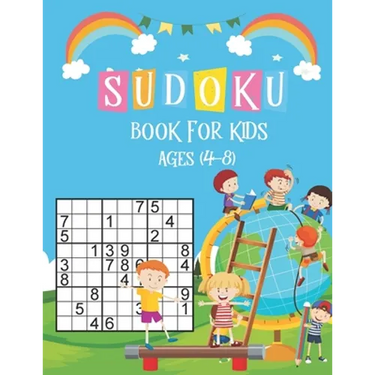 Sudoku Book for Kids Ages 4-8: Sudoku Puzzle Book For Kids Ages 4-8, Brain Games 196 Sudoku Puzzles Activity Books For Kids 4-8 Year Old, Sudoku Puzz