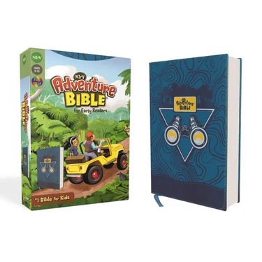 Nirv, Adventure Bible for Early Readers, Leathersoft, Blue, Full Color