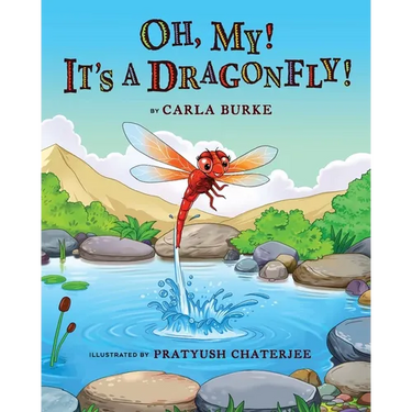 Oh my! It's A dragonfly!: A story on the life cycle of a dragonfly