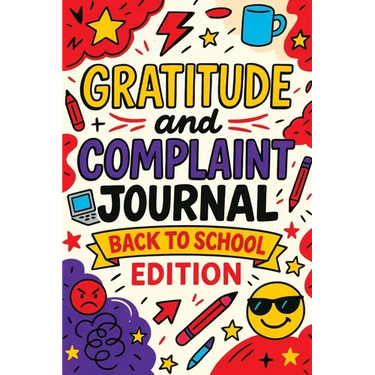 Gratitude and Complaint Journal: Back to School Edition - Funny Rage Therapy for Teens. Daily School Gripes, Rants and Guided Prompts to Survive the Y