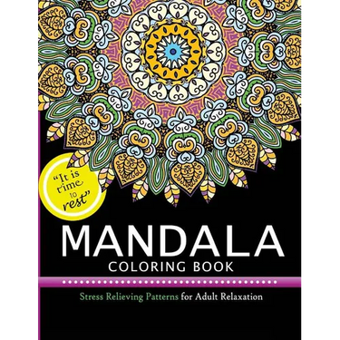 Mandala Coloring Books: Stress Relieving Pattern for Adult, Boys, and Girls