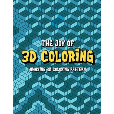 3D Coloring: 3D Activity Book 3D Coloring Book