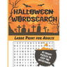 Halloween Wordsearch: For Adults, Large Print