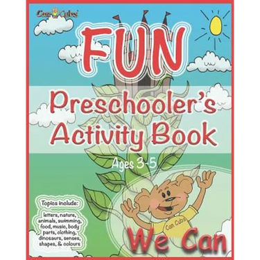 Fun Preschooler's Activity Book: Can Cubs English