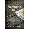 The Gratitude List: Thanking Those Who Have Meant The Most