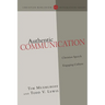 Authentic Communication: Christian Speech Engaging Culture