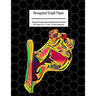 Hexagonal Graph Paper: Organic Chemistry & Biochemistry Notebook, Vibrant Snowboarder Cover, 160 Pages (8.5 x 11 inch, 1/4 inch hexagons)