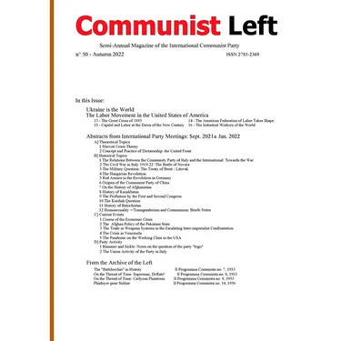 Communist Left Magazine #50
