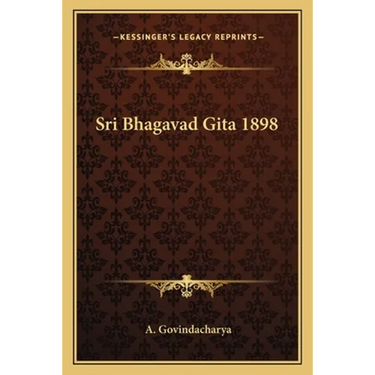 Sri Bhagavad Gita 1898