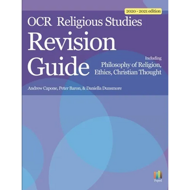 OCR Religious Studies Revision Guide for H573 1/2/3