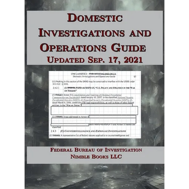 Domestic Investigations and Operations Guide