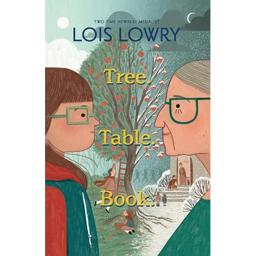 Tree. Table. Book.