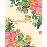 Summer Flowers: Flowers Coloring Book For Adults: 50 hand-drawn images exclusively designed