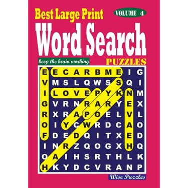 Best Large Print Word Search Puzzles, Vol. 4